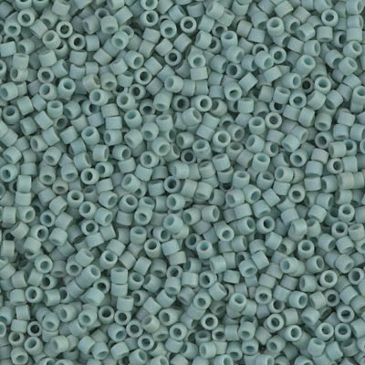 Miyuki Delica Bead 11/0 - DB0374 - Matte Opaque Sea Foam Luster